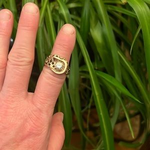 10k gold with CZ Stone